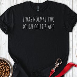 2 Rough Collies T Shirt Gift For Dog Lover