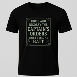 Nautical Warning T Shirt Gift For Boat Owner