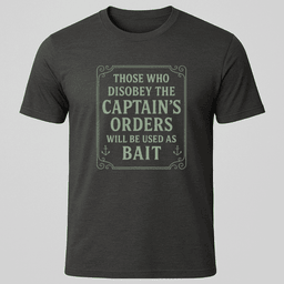 Nautical Warning T Shirt Gift For Boat Owner
