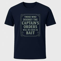 Nautical Warning T Shirt Gift For Boat Owner