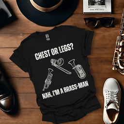 Chest Or Legs T Shirt Gift For Music Lover