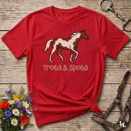 Trots And Spots T Shirt Gift For Horse Lover