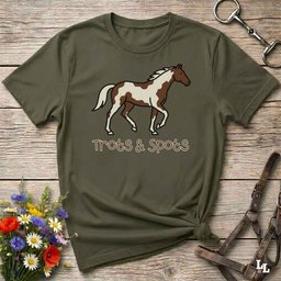 Trots And Spots T Shirt Gift For Horse Lover