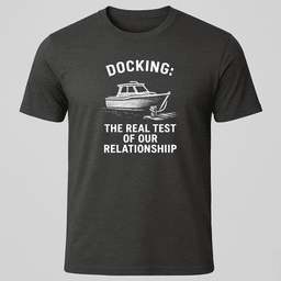 Relationship Test T Shirt Gift For Boat Owner