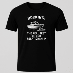 Relationship Test T Shirt Gift For Boat Owner