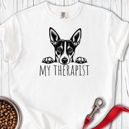 Basenji My Therapist Premium Tee Gift For Dog Lover