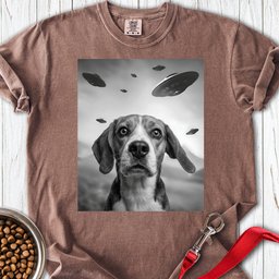 Beagle Ufo Premium Tee Gift For Dog Lover