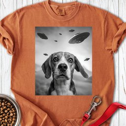 Beagle Ufo Premium Tee Gift For Dog Lover