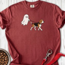 Beagle Ghost Halloween Premium Tee Gift For Dog Lover