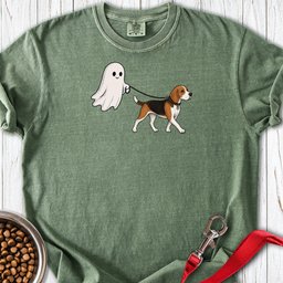 Beagle Ghost Halloween Premium Tee Gift For Dog Lover