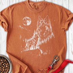 Belgian Tervuren Moonlight Premium Tee Gift For Dog Lover