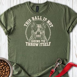 Australian Cattle Dog Ball T Shirt Gift For Dog Lover
