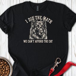 Belgian Tervuren I Did The Math T Shirt Gift For Dog Lover