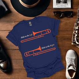 Slide To The Left T Shirt Gift For Music Lover