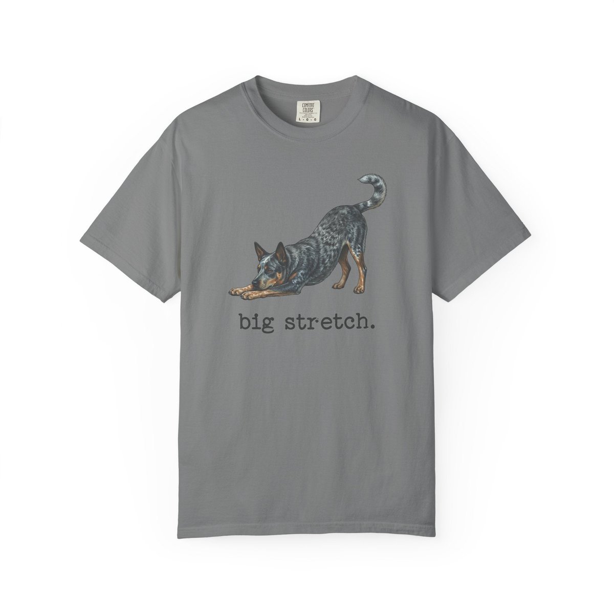 Australian Cattle Dog Big Stretch Premium Tee Gift For Dog Lover