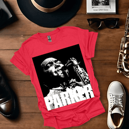 Charlie Parker Sax T Shirt Gift For Music Lover