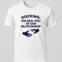 Relationship Test Hands T Shirt Gift For Boat Owner