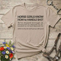 Horse Girls Know T Shirt Gift For Horse Lover