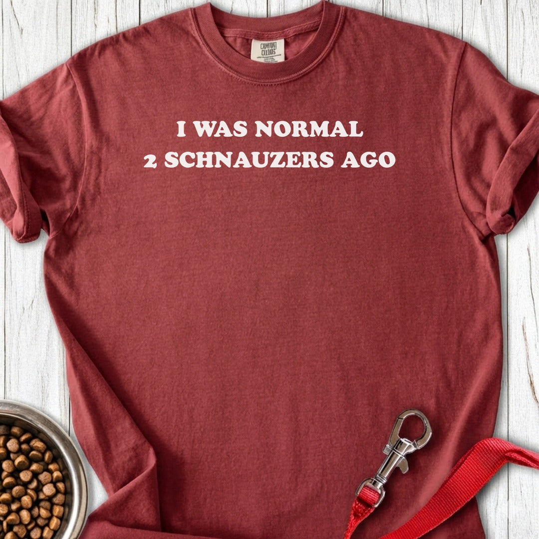 2 Schnauzers Premium Tee Gift For Dog Lover