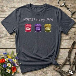 Horses Are My Jam T Shirt Gift For Horse Lover