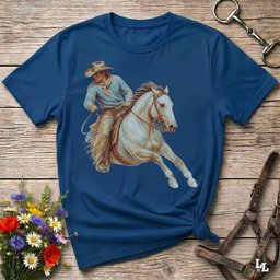 Pastel Horse Rider T Shirt Gift For Horse Lover