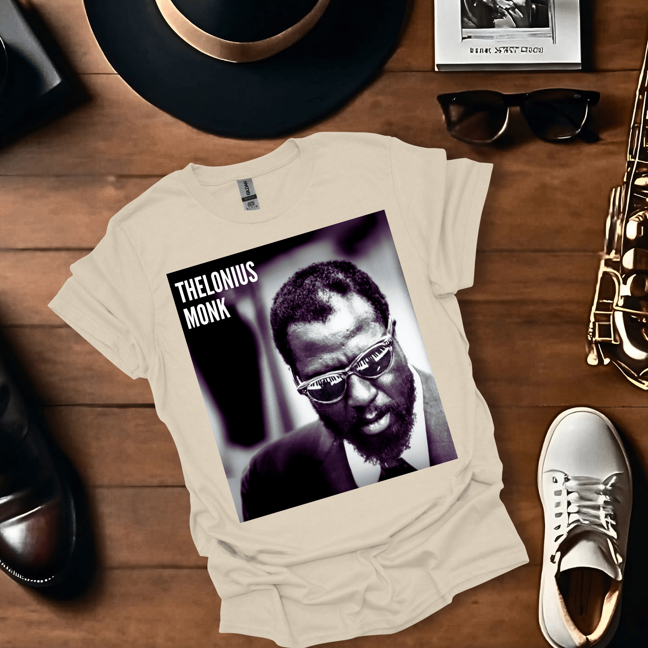 Thelonius Monk T Shirt Gift For Music Lover