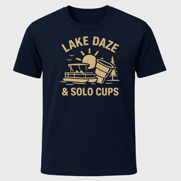 Lake Daze T Shirt Gift For Boat Owner