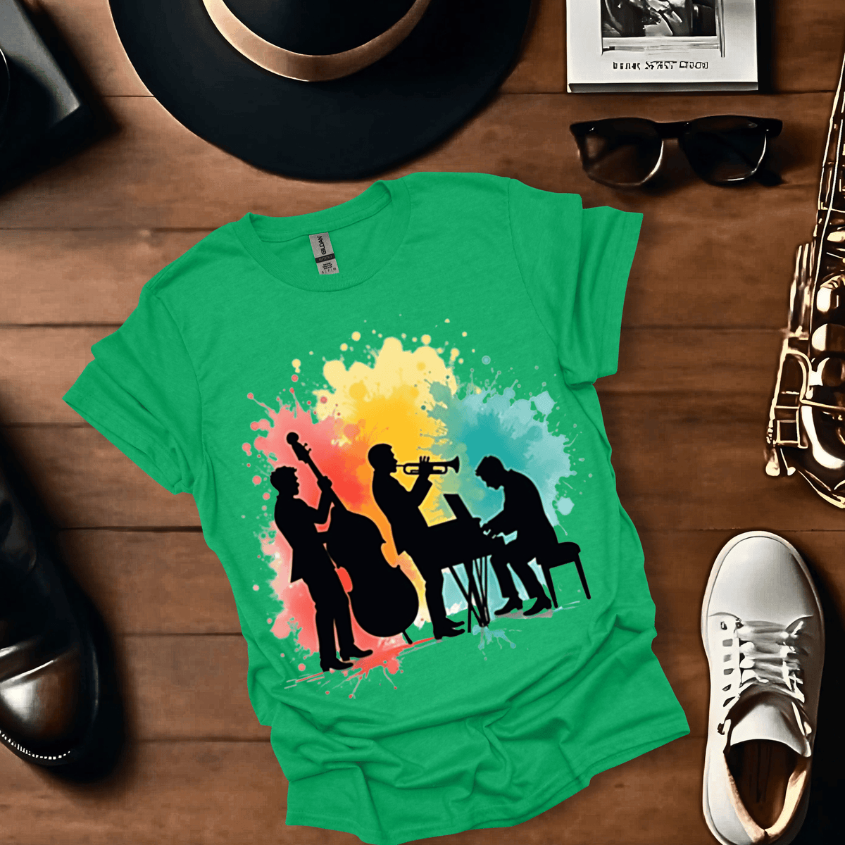 Jazz Harmony T Shirt Gift For Music Lover