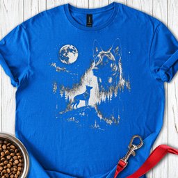 Belgian Malinois Moon T Shirt Gift For Dog Lover