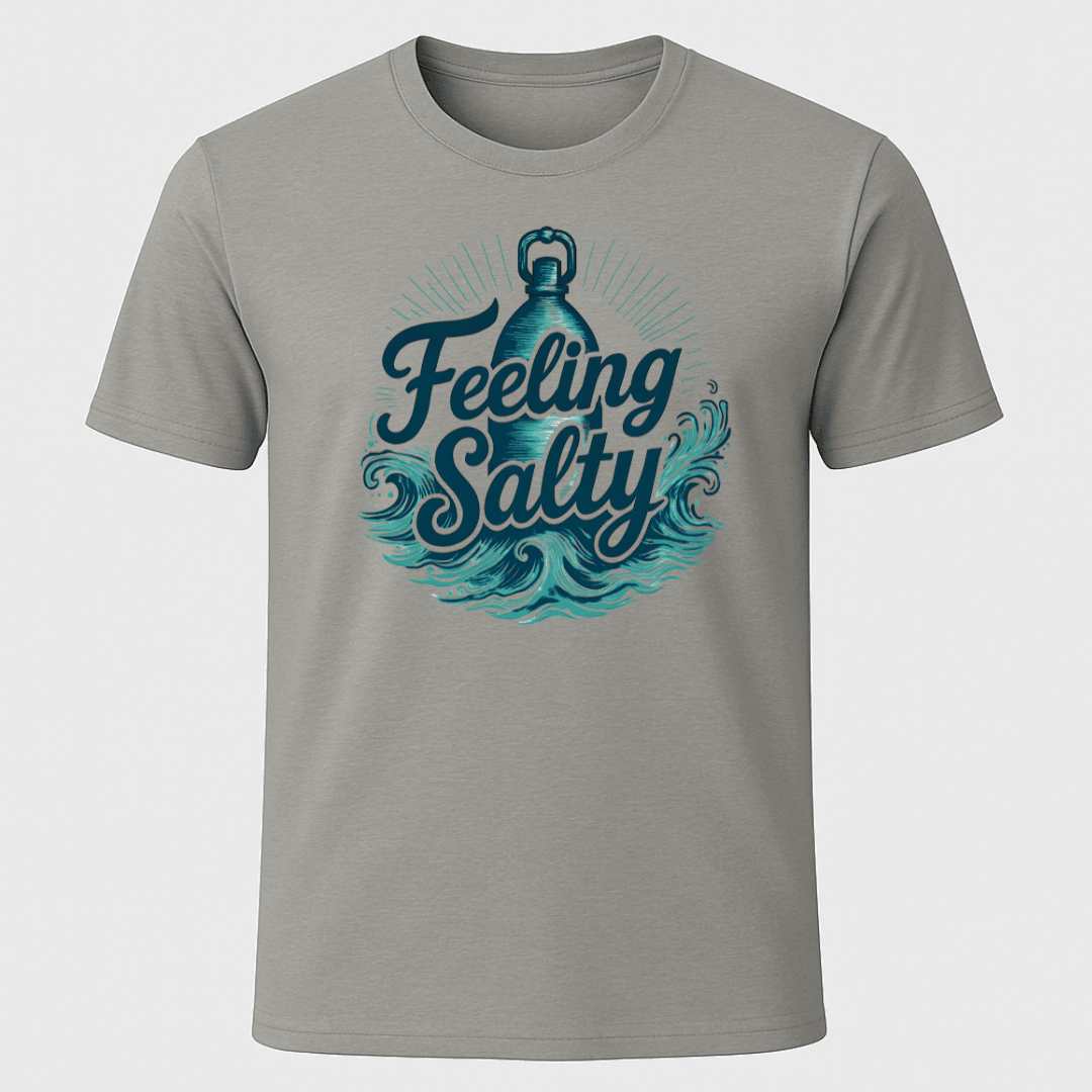 Feeling Salty T Shirt Gift For Boat Owner
