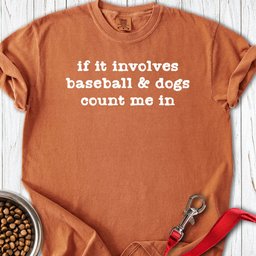 Baseball And Dogs Premium Tee Gift For Dog Lover