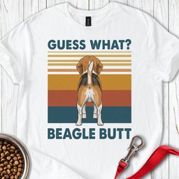 Beagle Butt T Shirt Gift For Dog Lover