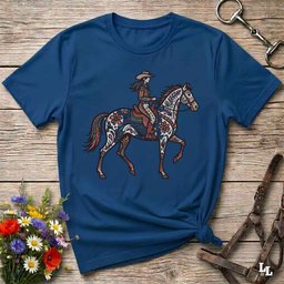 Wild And Free T Shirt Gift For Horse Lover