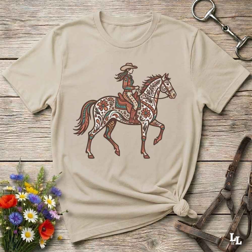 Wild And Free T Shirt Gift For Horse Lover