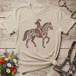 Wild And Free T Shirt Gift For Horse Lover