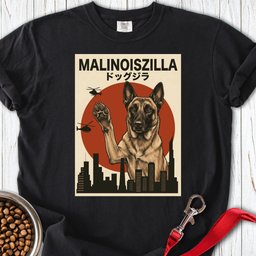 Belgian Malinois Malinoiszilla Premium Tee Gift For Dog Lover