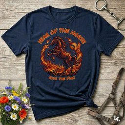 Ride The Fire T Shirt Gift For Horse Lover