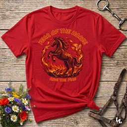 Ride The Fire T Shirt Gift For Horse Lover
