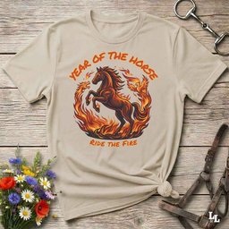 Ride The Fire T Shirt Gift For Horse Lover