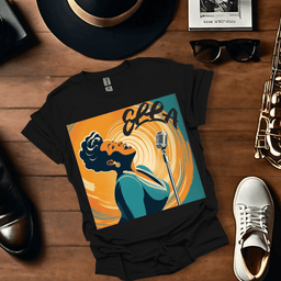 Ella Fitzgerald 50s T Shirt Gift For Music Lover