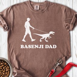Basenji Dad Premium Tee Gift For Dad
