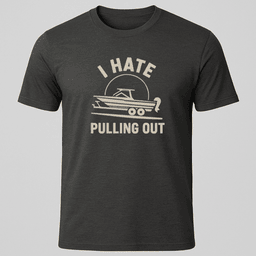 Pulling Out Mb T Shirt Gift For Boat Owner