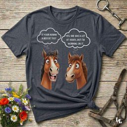 Human Rescue T Shirt Gift For Horse Lover