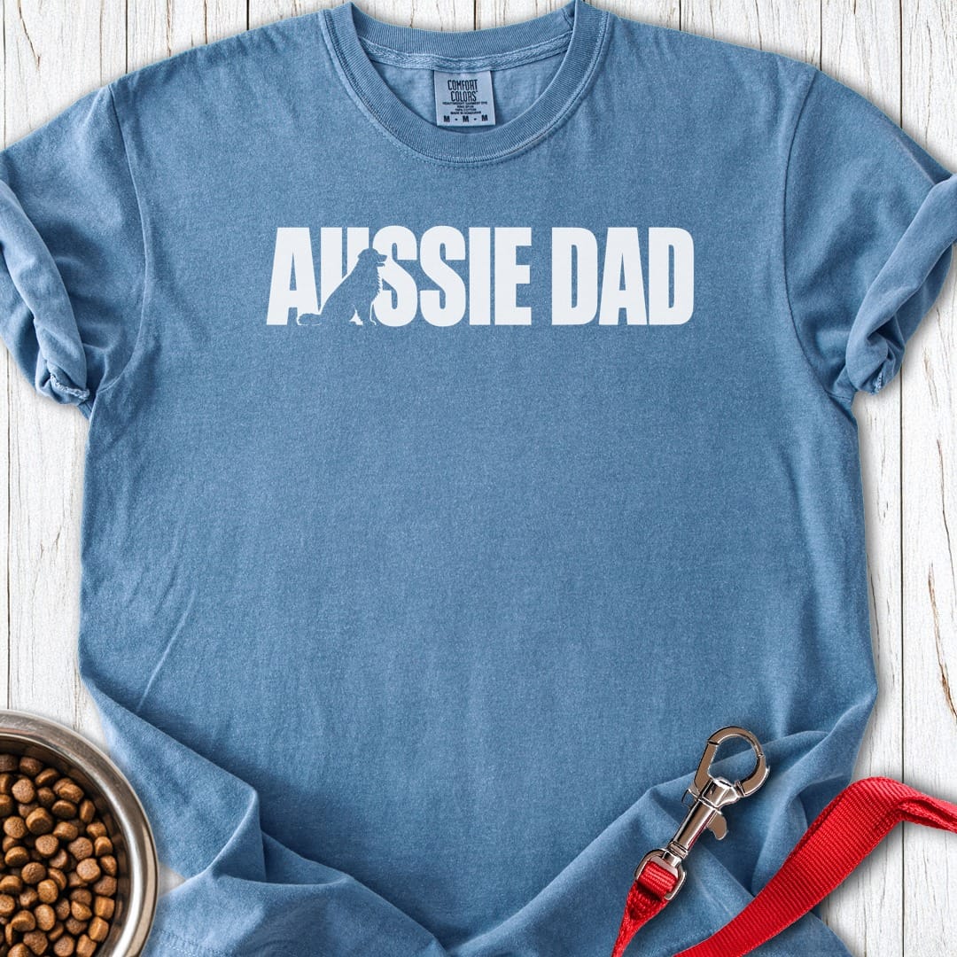Aussie Dad Premium Tee Gift For Dad