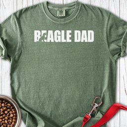 Beagle Dad Premium Tee Gift For Dad