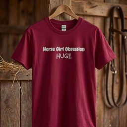 Horse Girl Obsession T Shirt Gift For Horse Lover