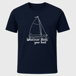 Floats Your Boat T Shirt Gift For Boat Owner