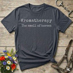 Aromatherapy T Shirt Gift For Horse Lover