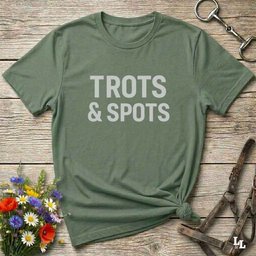 Trots And Spots T Shirt Gift For Horse Lover