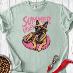 Belgian Malinois Summer Premium Tee Gift For Dog Lover